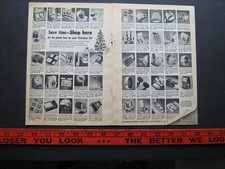 "1952 KODAK Camera's and accessories Christmas gift guide w/prices" vintage ad