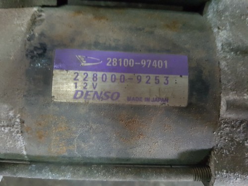 MOTORINO AVVIAMMENTO DAIHATSU MATERIA (06>) (KW67)1.3 MNV 5P C.M.K3 - Picture 2 of 3