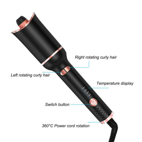 Lockenstab Automatisch,Lockenstab Große Locken mit 4 Einstellbare Temperatur DE - Bild 22 von 24