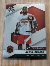 KAWHI LEONARD 2020-21 Panini MOSAIC FINALS MVPs #299 Toronto Raptors 