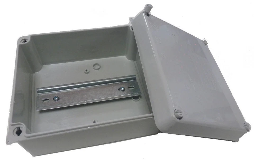 Wiska Surface Sealed Adaptable Box with Din Rail IP65