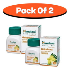 2 X Himalaya Gokshura Tablets Very Fast Free Shipping 100 money Safe  Exp 2027
