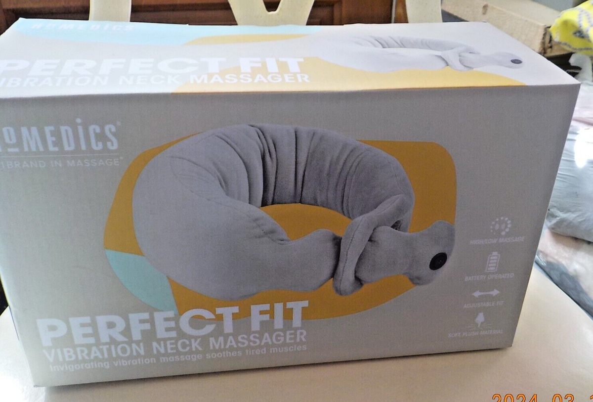HoMedics Perfect Fit vibration neck massager Adjustable Battery Operated