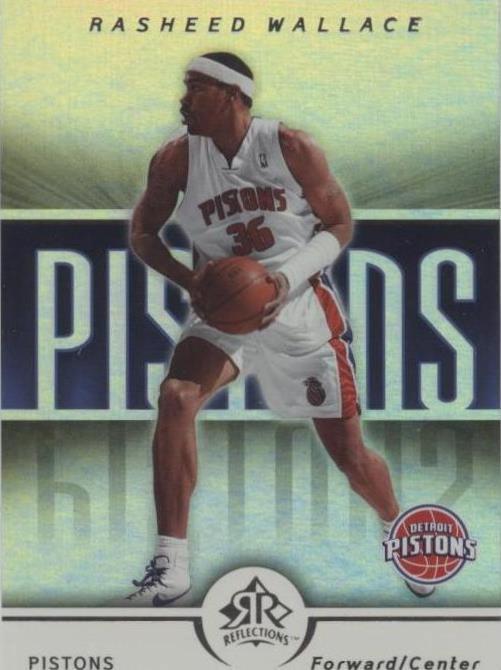 2005-06 Upper Deck NBA Reflections - Rasheed Wallace #28 - 1 of 2