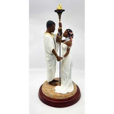 Tender Touch - EBONY VISIONS Porcelain  - Limited Edition - THOMAS BLACKSHEAR