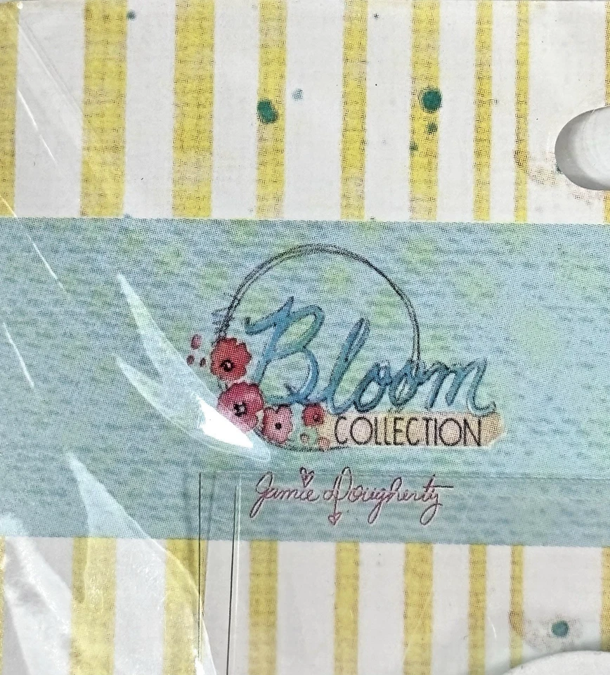 NOVO Prima Jamie Dougherty Bloom Coleção Selo Adesivo "Instachick" #980016 - Imagem 2 de 4