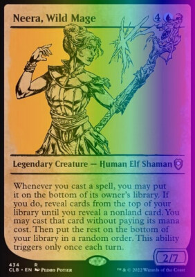 Neera, Wild Mage (434/1080) Commander Legends Battle for Baldur's