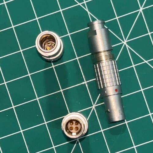 FGG.0B or 1B Series Lemo Plug, Straight, Push-Pull 4, 5, Or 8-Pin Connector - Picture 15 of 28