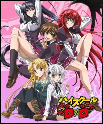 DVD Anime Uncut High School DXD Season 1-4 Series (1-49 End) + 4 OVA  English Dub