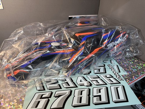 Traxxas MODIFIED mudboss Body Painted Complete Clipless NEW Blue Orange Slash 10 - Picture 8 of 8