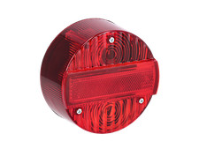 Rücklicht rund, mit KZB, komplett, Ø120mm - für Simson S50, S51, S70, KR51/2 Sch