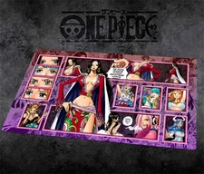 One Piece Table Playmat BOA HANCOCK OPCG TCG CCG Pad Trading Card Game Play Mat