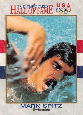 1991 Impel U.S. Olympic Hall of Fame Mark Spitz Swimming #2 (NM)