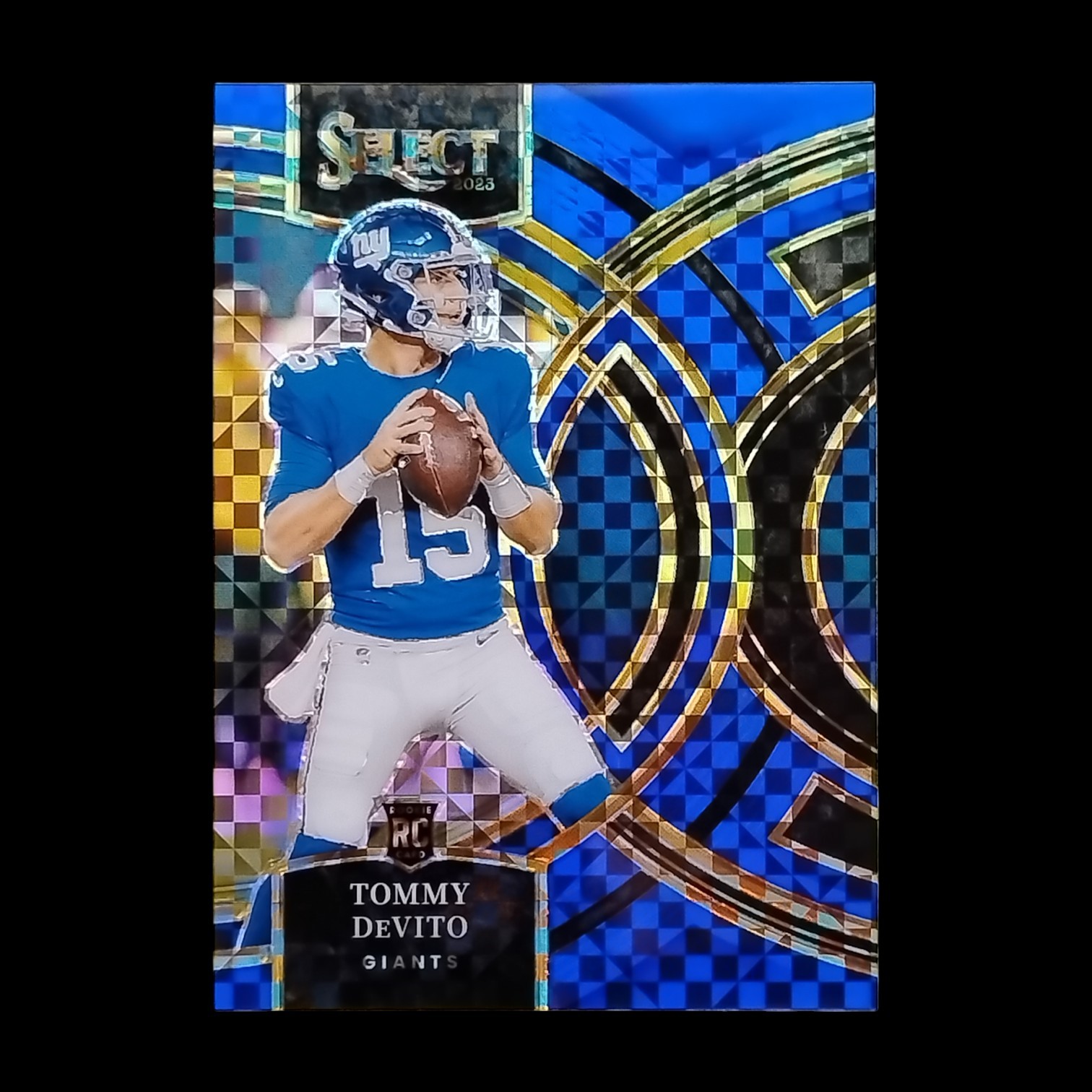 2023 Panini Select Football Premier Blue /149 Tommy Devito Rookie NewYork Giants