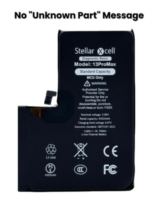 iPhone 13 Pro Max Battery  Diagnostic NO POP UP Akku 100% Health OEM 4352mAh New