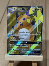 Pokemon TCG Raichu GX SM90 Sm Promo Holo LP LIGHT SURFACE SCRATCHES BACK READ on eBay