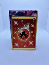 Pokémon TCG Fire Energy Fusion Strike Holo Card 284/264 Secret Rare