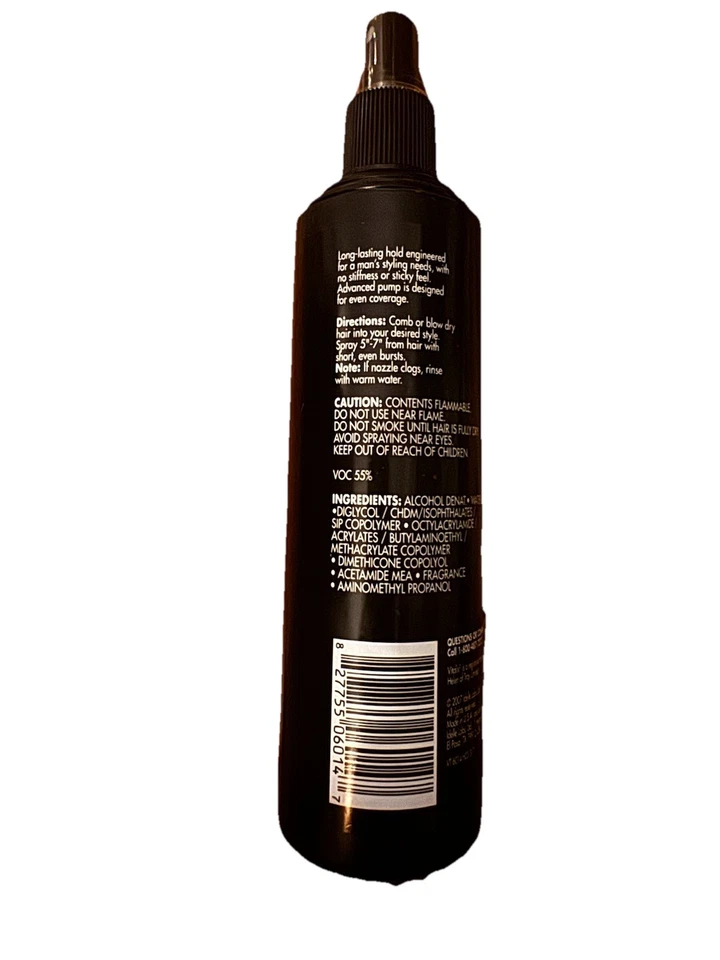 Spray para el cabello Vitalis Maximum Hold para hombres sin aerosol spray para peinar sin perfume Foto 4 de 4