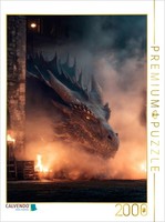 Calvendo Puzzle Dragons - From The Depths Of The Fortress | 2000 Pieces, Finishe