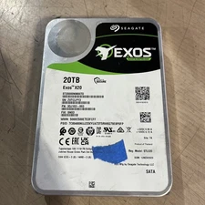 SEAGATE EXOS X20 ST20000NM007D 20TB 512E SATA 6GB/S 3.5" ENTERPRISE HARD DRIVE