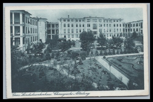 Ansichtskarte Graz / Landeskrankenhaus / Chirurgie - Stmk. Österreich