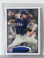 2012 Topps - Yu Darvish #660 Texas Rangers Rookie Baseball Card. rookie card picture