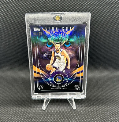 2025-26 Topps Midnight Night Owls Stephen Curry NO-7 Moonrise /25 CASE HIT