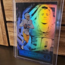 2021 Panini Illusions Justin Herbert #28 Chargers NFL Football Card