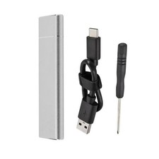 6Gbs NGFF SSD USB3.1 Type-C M.2 Hard Disk Case Adapter External Enclosure Box ff