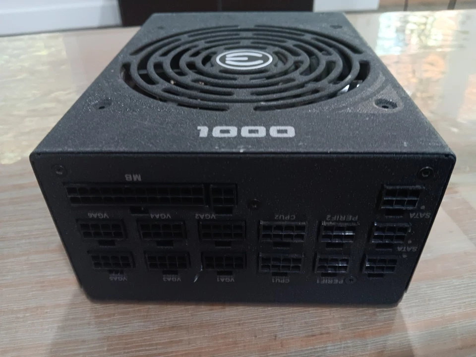EVGA SuperNOVA 1000 G1 80+ Gold 1000W Fully Modular Power Supply - For Parts - Image 4 of 4