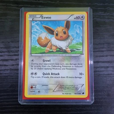 Pokémon Eevee PV60 89/116 EN Pokémon JCC De base 2013 Naoki Saito - Photo 1/4