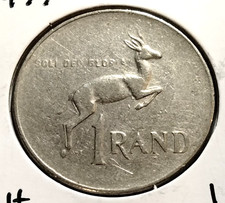 1977   South Africa  1  Rand  Coin - KM#88A -   (IN#16874) - Combined Shipping