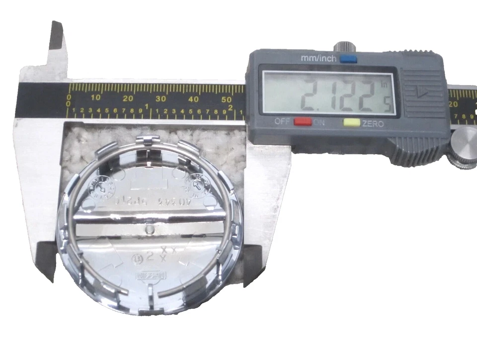 2000 - 2002 NISSAN MAXIMA OEM ALLOY WHEEL CHROME CENTER CAP 40343-5P210 #2E-12 Foto 2 de 2