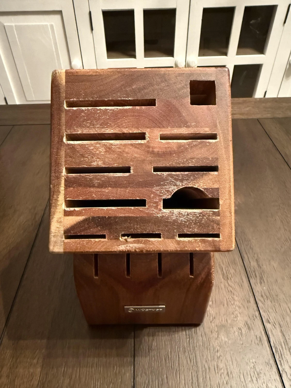 Wüsthof Knife Block Wood 17 Slot Universal Countertop Storage Holder Germany