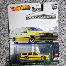Hot Wheels Car Culture Fast Wagon-Volvo 850 Estate GRJ67 - Yellow