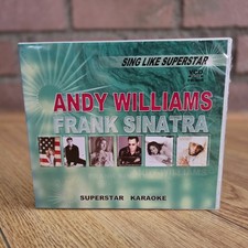 SEALED: Andy Williams Frank Sinatra Superstar Karaoke VCD Video Album Rare Songs