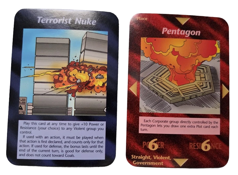 Illuminati: New World Order Collectible Near Mint or Better Card