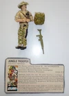 GI Joe Jungle Trooper Recondo & File Card 1989 Action Figure Loose