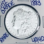 1883 MORGAN SILVER DOLLAR AUTHENTIC HI GRADE U.S. MINT COIN FREE SHIPPING 4940