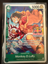 Monkey.D.Luffy (Red Bull Double Don!!) PRB02-005 One Piece Promotion Cards  