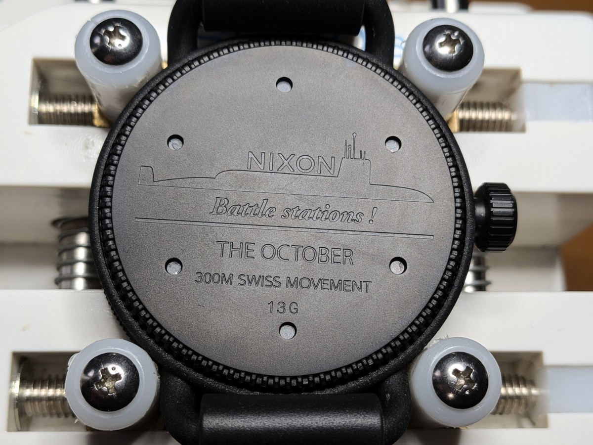 Nixon New in its Box The October Battlestations! 300m Diver | eBay