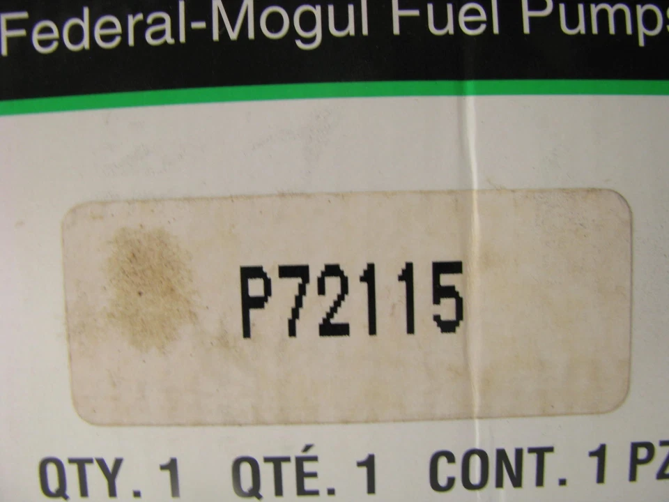 Bomba de combustible eléctrica Carter P72115 para Subaru Justy 1989-1991 Foto 3 de 3