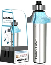 KEENTECH Round Over ROUTER BIT 1/2" Shank, Edge Forming Router Bit (KT06020508)