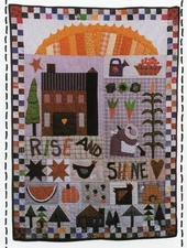Rise And Shine Applique Wall Quilt Pattern Country Threads 421 Uncut 29x40