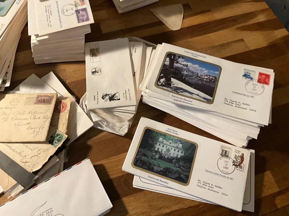 Us USA FDC huge LOT OF COVERS 9kg box - Image 4 of 4