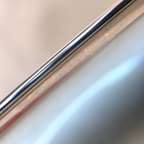 Cartier Ballpoint Pen Santos Steel Lacquer Palladium Finish with Case & Papers - Picture 15 of 15