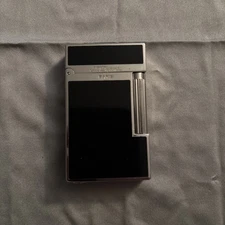 Briquet ST Dupont Ligne 2, laque de chine noire, finition Palladium