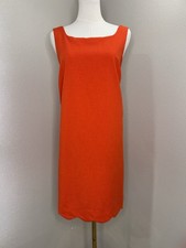 Kate Spade New York Target Orange Shift Dress Sleeveless Size Small NWT