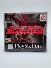 Metal Gear Solid PS1 Tactical Espionage Action Sony CiB con istruzioni
