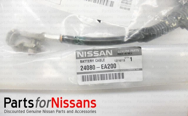 Genuine Nissan Frontier Xterra Pathfinder 4.0 Negative Battery Cable NEW OEM - Image 4 of 4